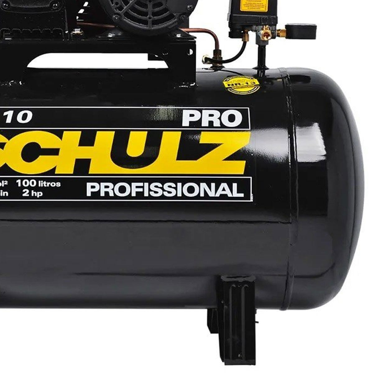 Compressor de Pistão CSV-10/100 140lbs  Schulz