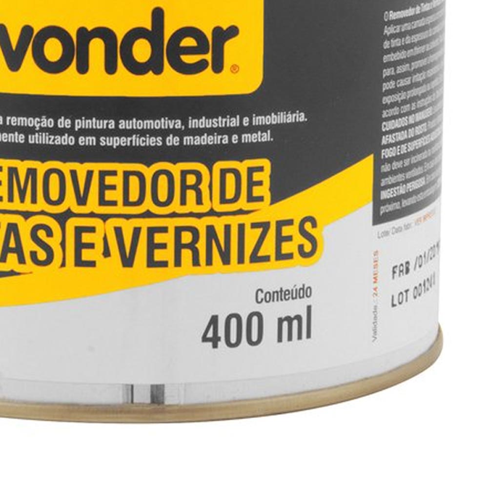 Removedeor de Tinta/Verniz 400ml Vonder