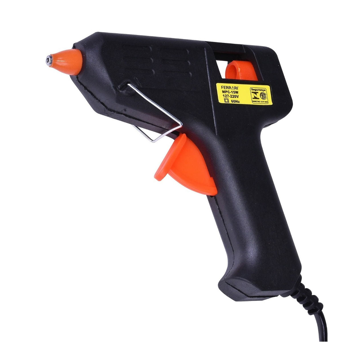 Pistola Aplicacao Cola Quente 15w Mpc Caracol