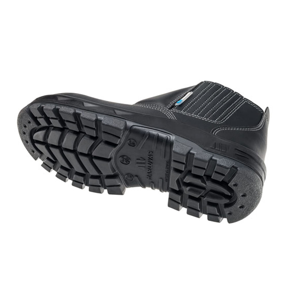 Bota Microfibra Elastica Composite Preta N°40 Marluvas