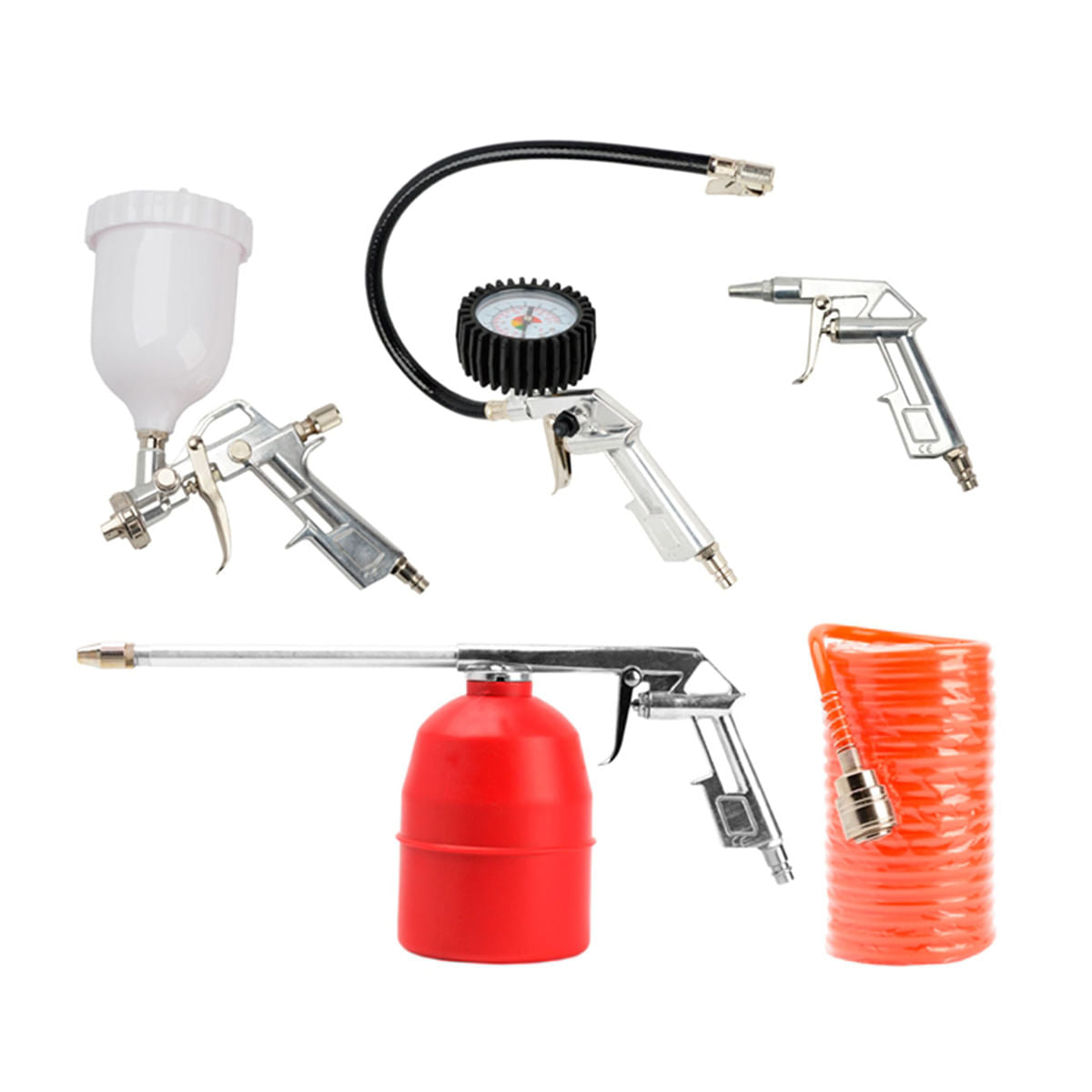 Kit de Acessórios com 5 peças para compressor Schulz
