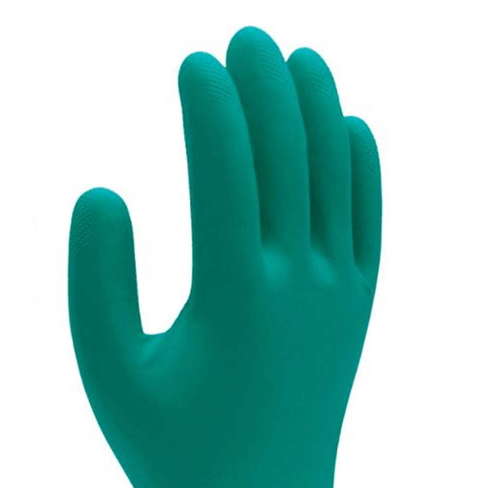 Luva de Segurança Super Safety Nitrílico Verde Tam G 9 Nitrogreen CA33334