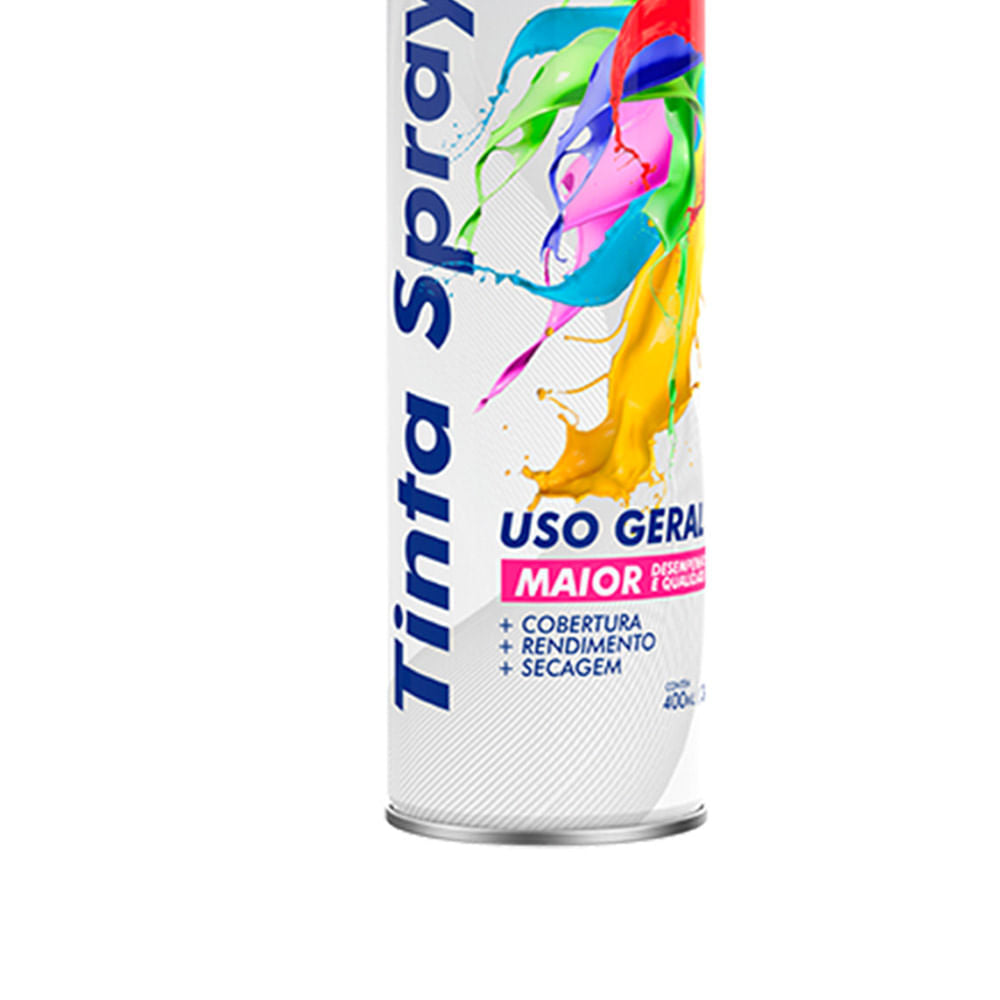 Tinta Spray 400ml Laranja Luminosa Prime