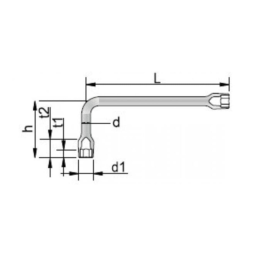 Chave Biela 024-3/8" 25B Gedore