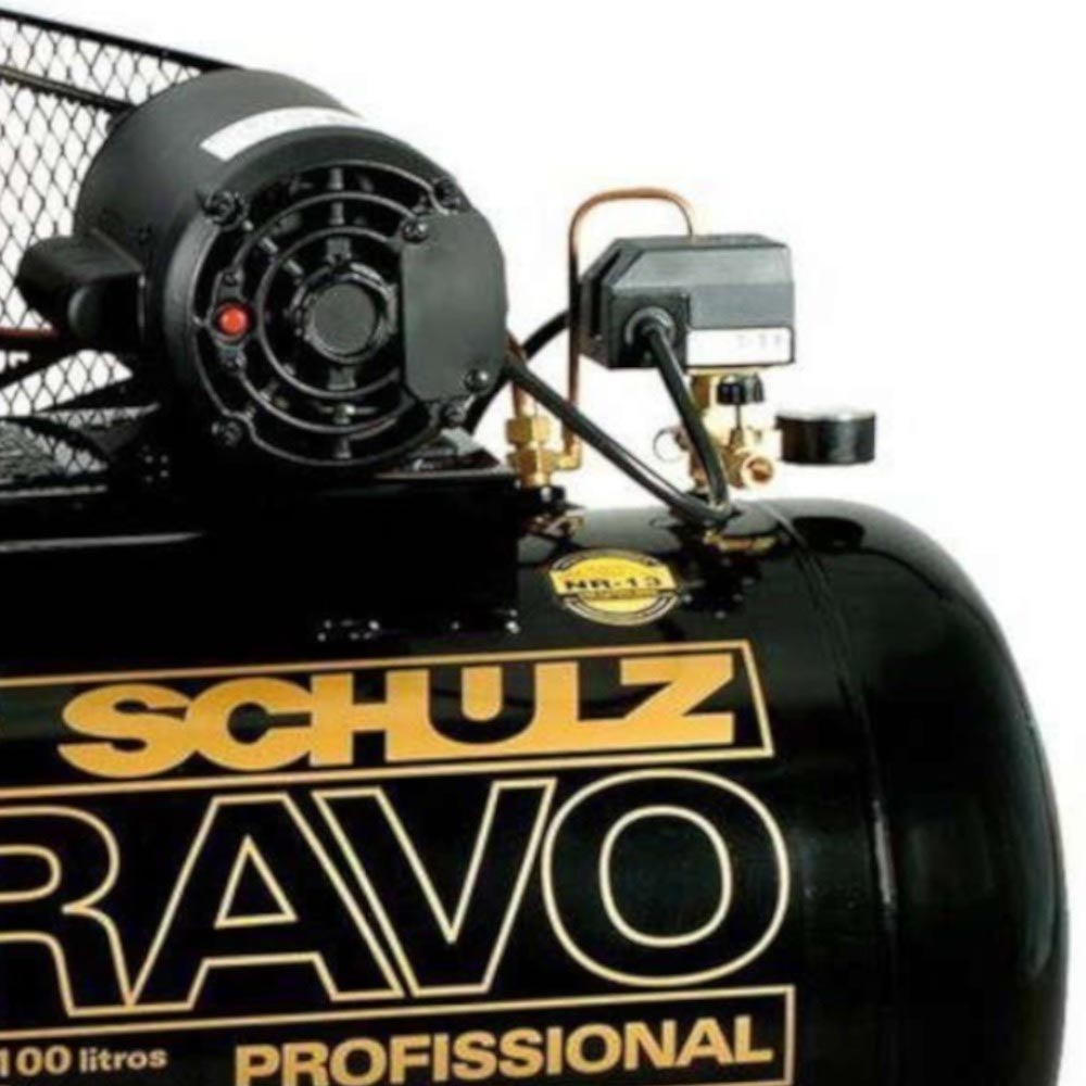 Compressor Ar BX CSL 10BR/100L Monofásico Schulz