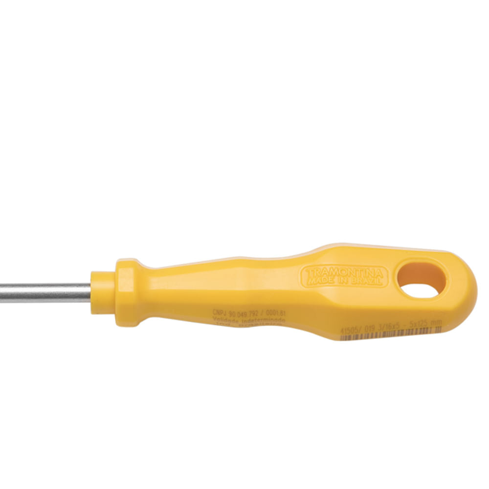 Chave de Fenda 3/16x5"" Ponta Cruzada Tramontina