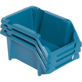 Gaveteiro Plástico Modelo Prático Nº 3 Azul Vonder
