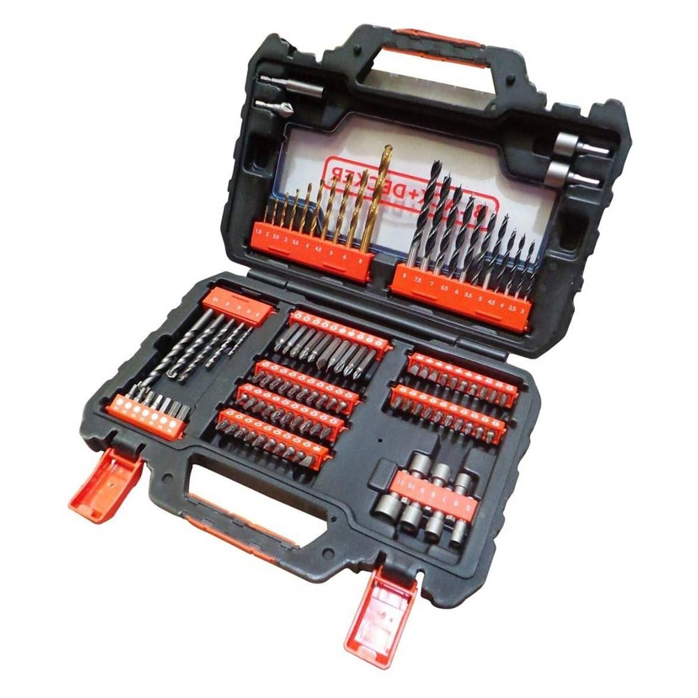 Kit Acessorios Black&Decker Para Parafusadeira 104 Peças
