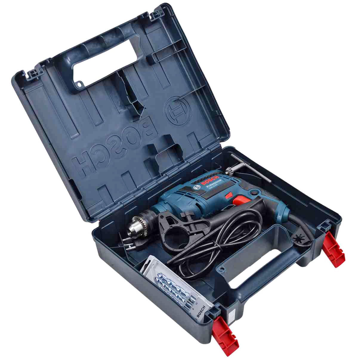 Furadeira Industrial GSB-13-Re 13mm 650w Maleta+5 Brocas Bosch