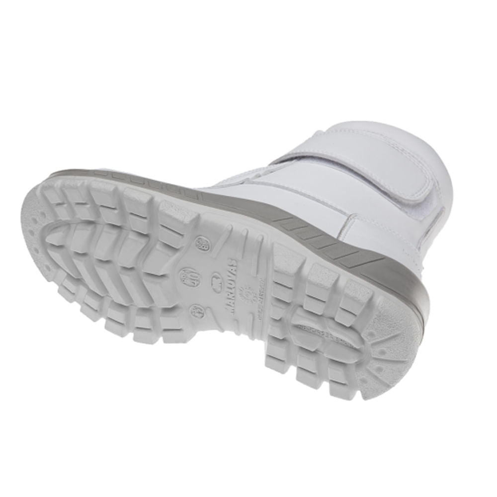 Coturno Frigorífico Bico Plástico N40 Branco CA32206 Marluvas