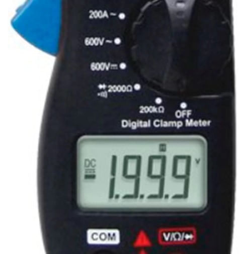 Alicate Amperimetro Digital Cat-Ii Et-3100 Minipa