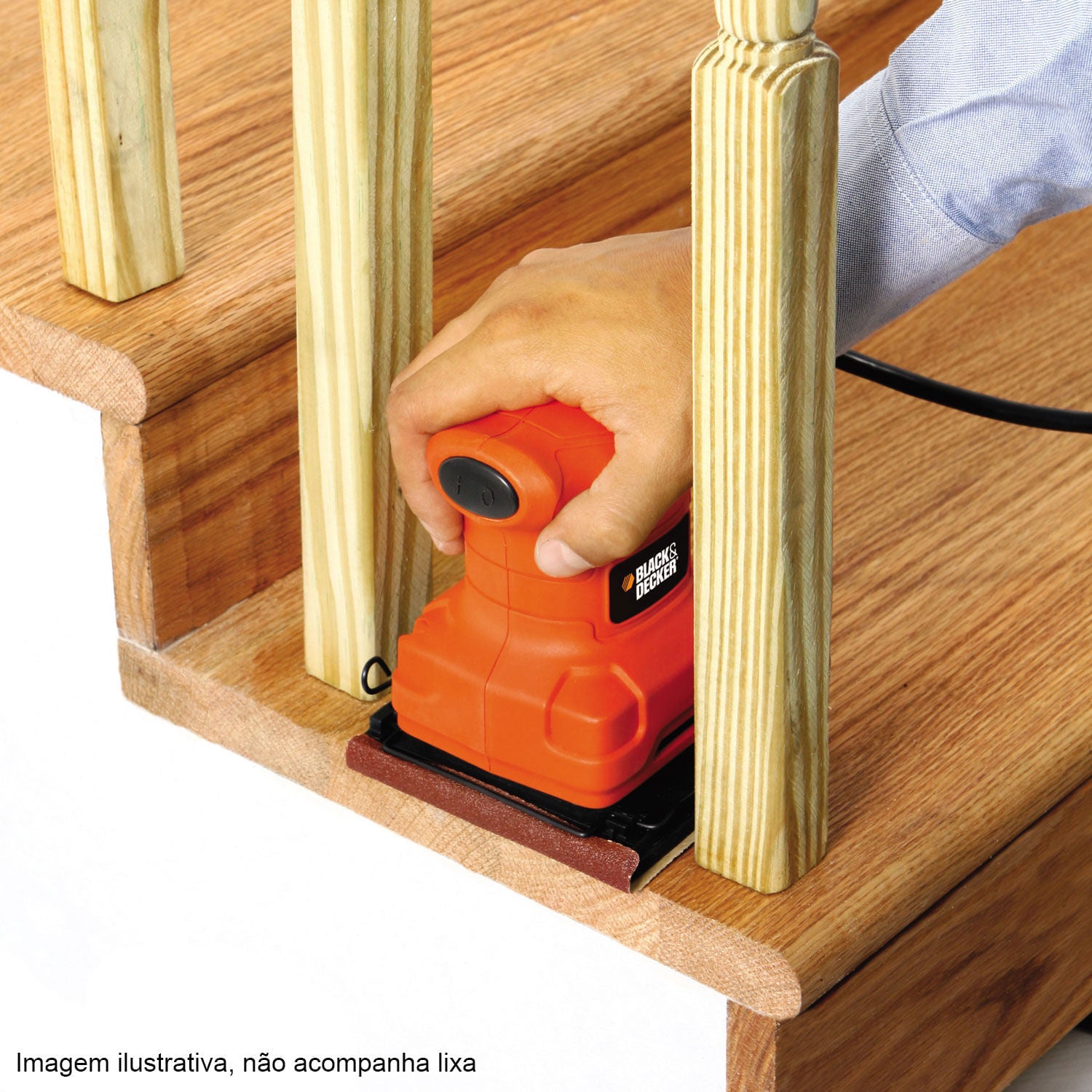Lixadadeixa Prof. Orbital 200w 1/4 Standard Black & Decker