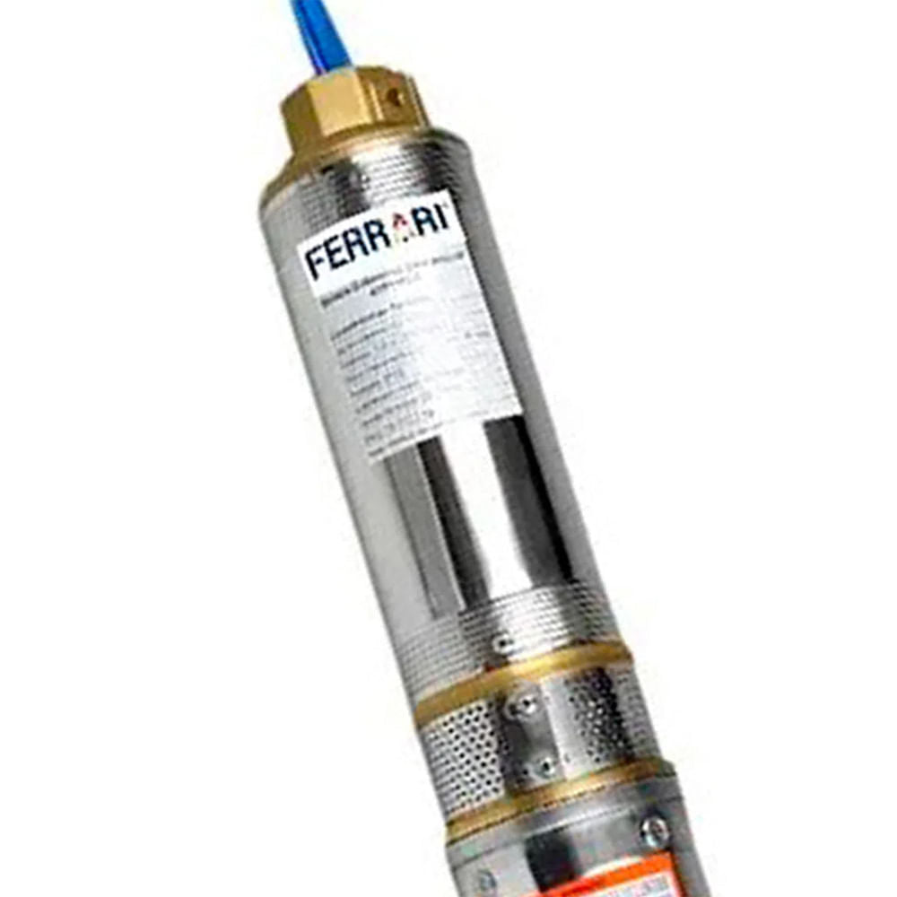Bomba D'água Submersa 4" para Poço 0,5CV Caracol