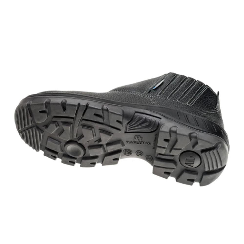 Bota Vaqueta Bico de Aço sem Cadarço PU N45 ca41429 MARLUVAS