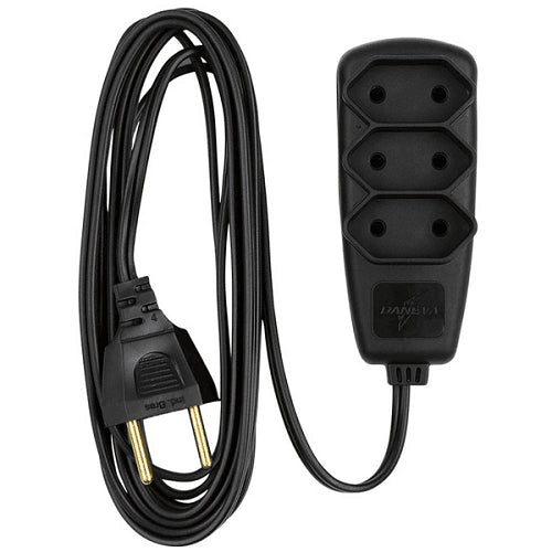 Extensao Eletrica 10M 2X0,75 GF NO SHOCK DANEVA