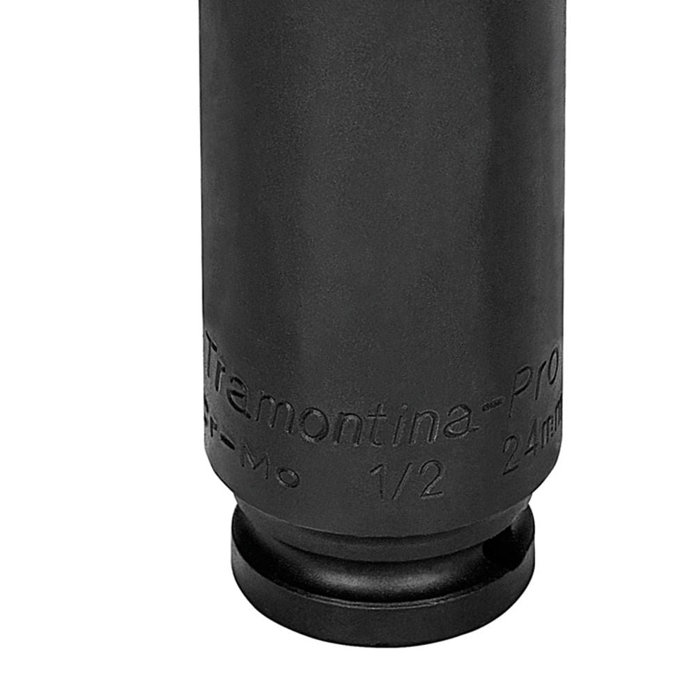 Soquete de Impacto Sextavado Longo 8mm Encaixe 1/2"" Pro Tramontina