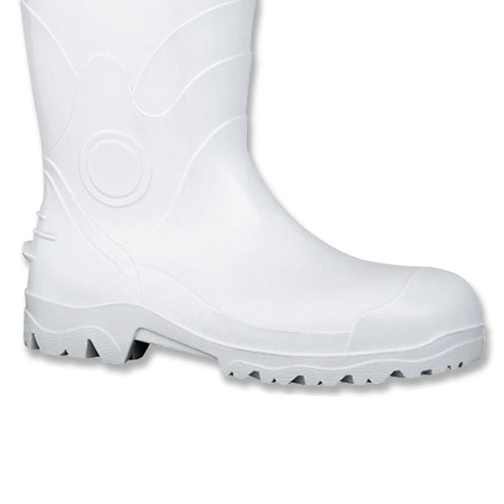 Bota Pvc Branca 28cm N°40 Bracol