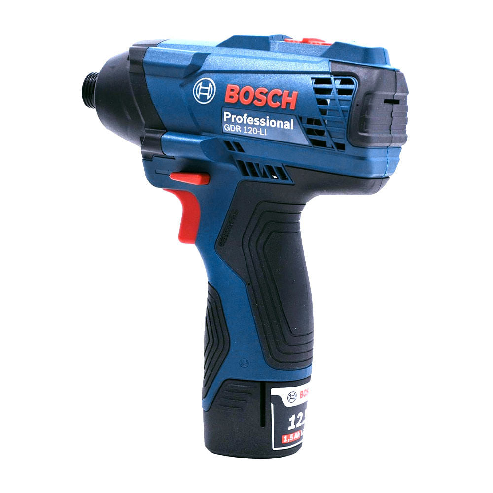 Chave de Impacto Bosch Bateria GDR 120-LI 12V 2Baterias+Carregador