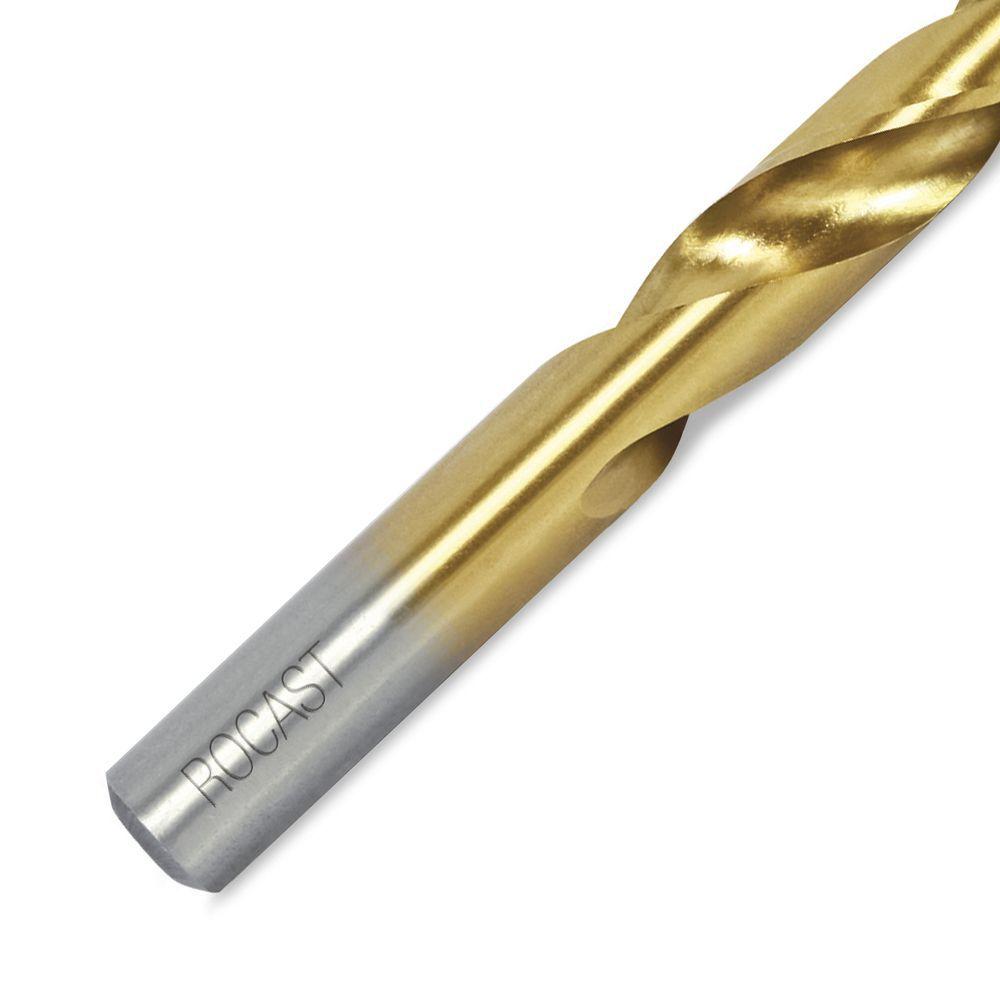Broca Aço Rápido P 010 5/32 D338 Titânio 137,0034 ROCAST
