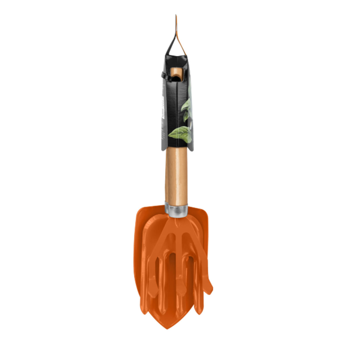 Conjunto para jardinagen com 3peças cabo de madeira tramontina.