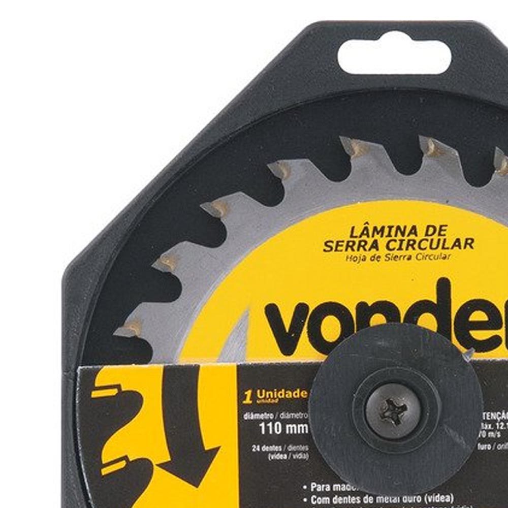 Serra Circular Widia 4.3/8 24Dentes 110mm Vonder