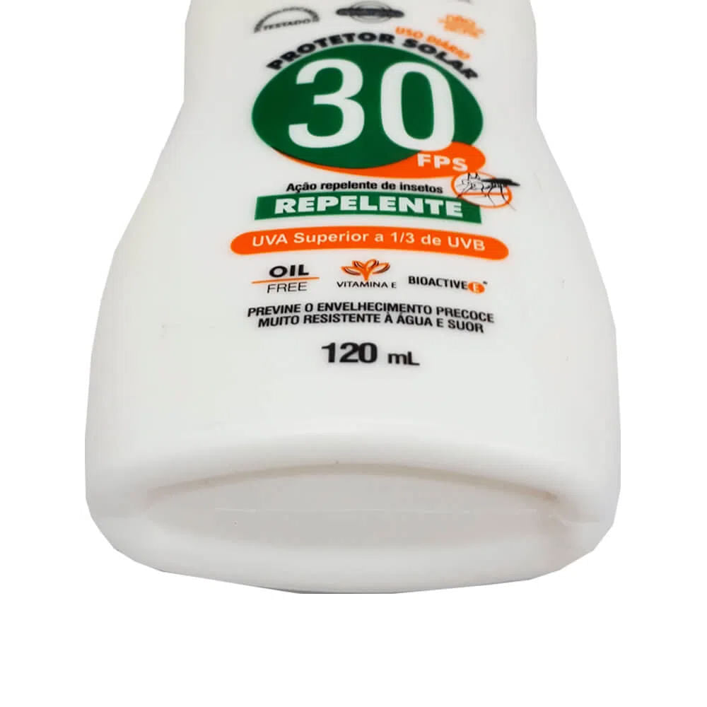Protetor Solar e Repelente UV FPS 30 120ml NUTRIEX