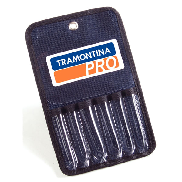 Jogo Saca Pino Paralelo 6 Pecas Tramontina Pro