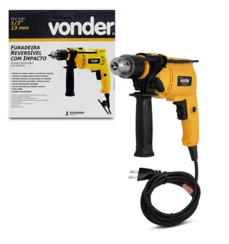 Furadeira de Impacto Vonder FIV 550 1/2" 550W
