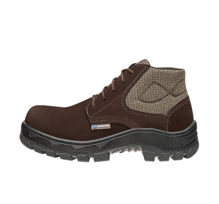 Bota Camurça Bico Composity N 37 Café Marluvas