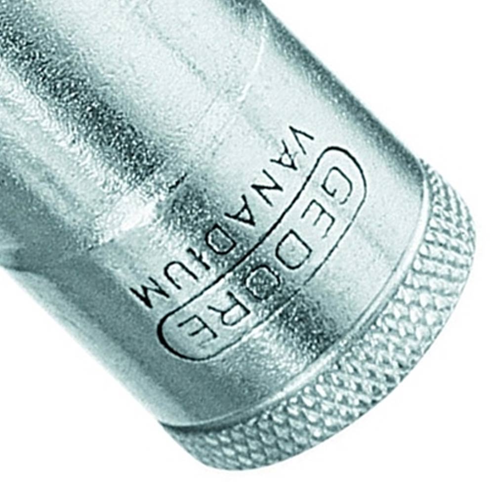 Soquete Multidentada 10mm Inx19 Encaixe 1/2" Gedore