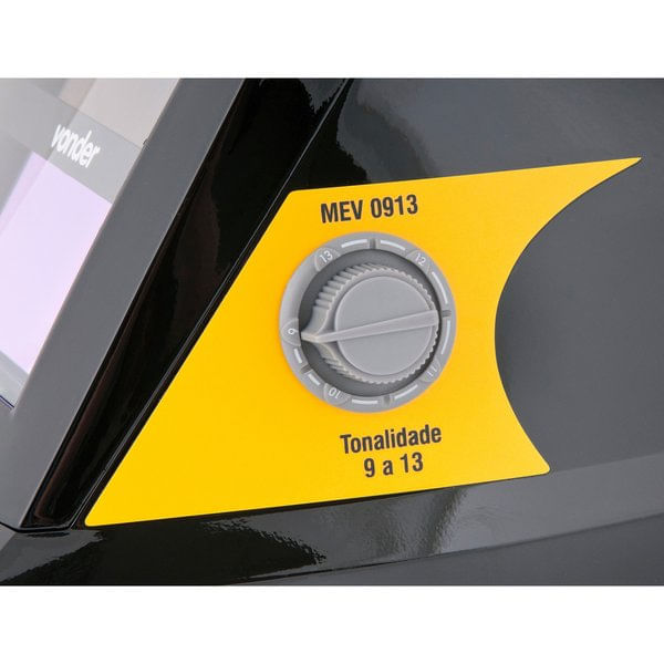 Máscara Para Solda Escura Automatico 9-13 Ca30196 Vonder
