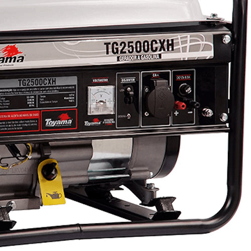 Gerador Gasolina ,0KVA 2.200W Monofásico TG2500CXH Toyama