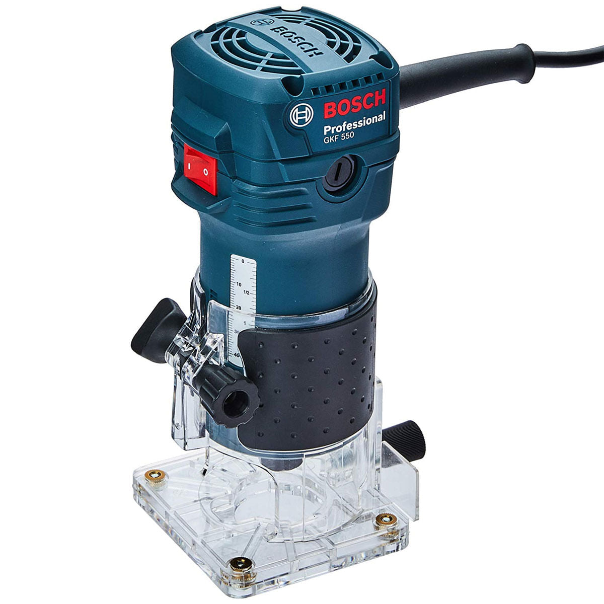 Tupia Bosch GKF 550 550W  com 2 Pinças