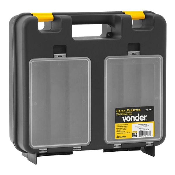 Caixa para Ferramentas Plastico Vd7001 Vonder