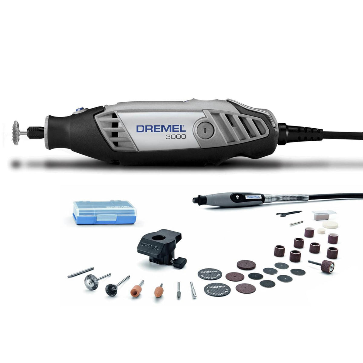 Micro Retifica 3000 Com 30 Acessorios Dremel