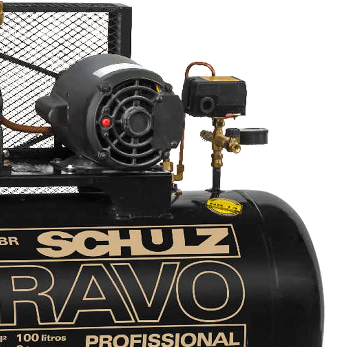 Compressor AR AL CSL 15/100 Bravo 3cv Trifásico 380v Schulz