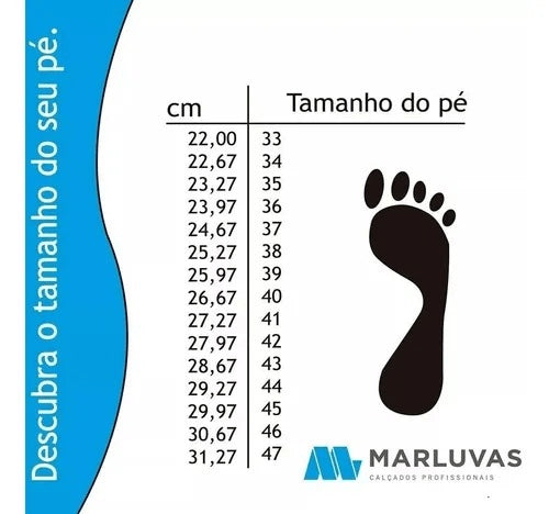 Sapato Seguranca Flexclean Eva Branco N 36 Marluvas