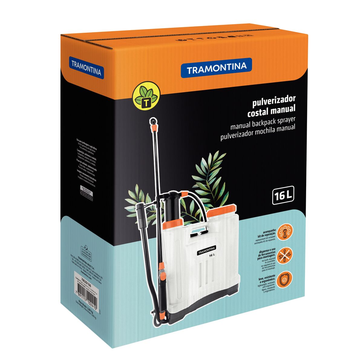 Pulverizador Tramontina Costal Manual 16L