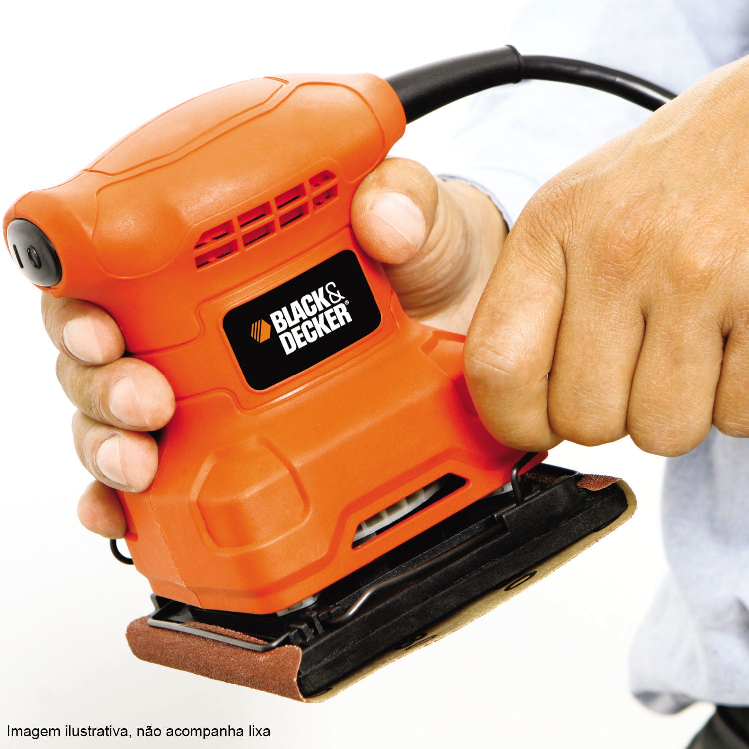 Lixadadeixa Prof. Orbital 200w 1/4 Standard Black & Decker