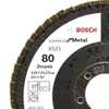 Disco Flap 115mm Curvo Metal Bosch