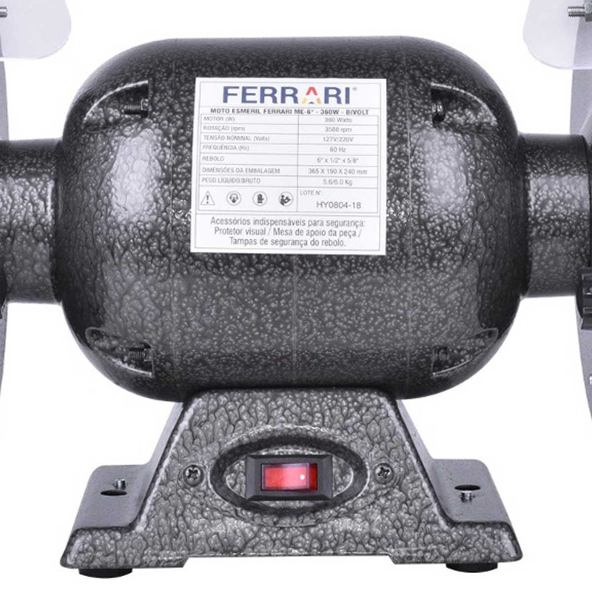 Moto Esmeril ME 6 360w aam1020007 Caracol