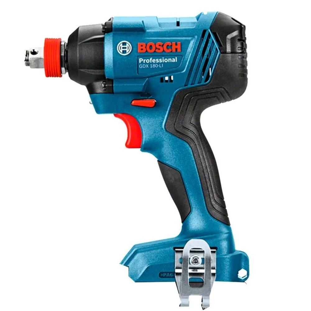 Kit Bosch Parafusadeira GSB 180-LI e Chave de Impacto GDX 180-LI