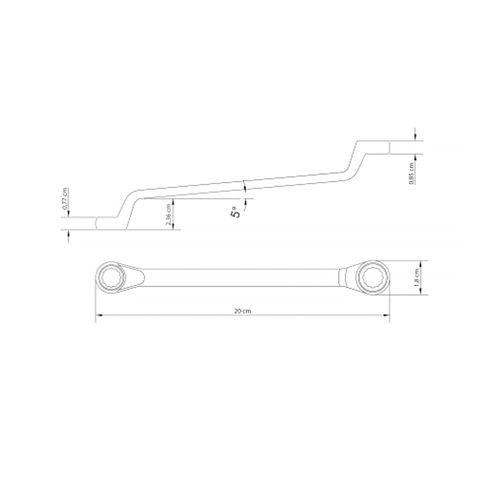 Chave Anel 10x11mm Tramontina