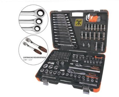 Kit Ferramentas Manuais com 141 peças 5000T Gedore