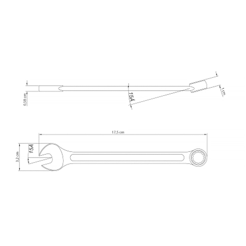 Chave Combinada 14mm Tramontina