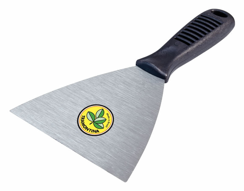 Espatula Metalica 120mm Cabo Plastico Tramontina