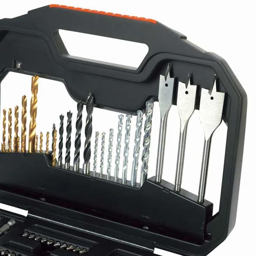 Kit Acessorios Black&Decker Para Parafusadeira 100Peças