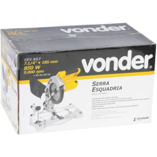 Serra Meia Esquadria 7. 1/4 SEV 857 Vonder