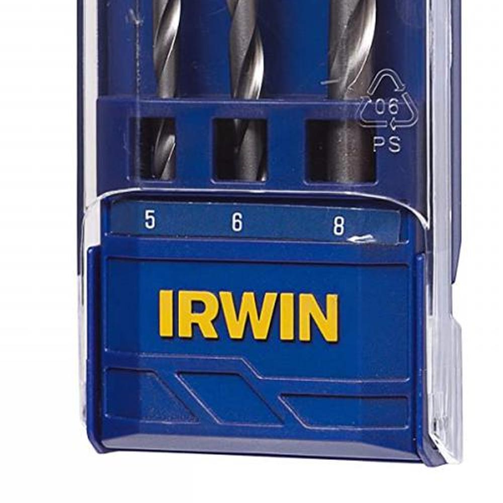 Jogo Broca Com 3Pçs Concreto 5,0- 8,0mm IRWIN