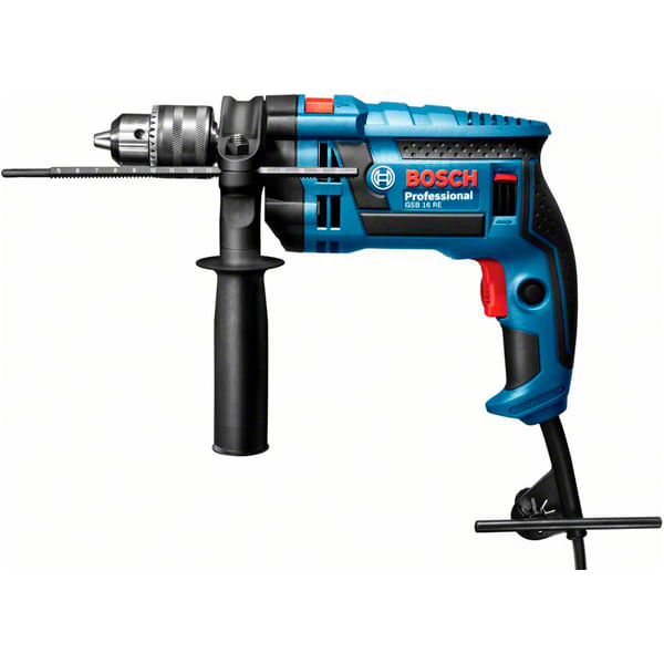 Furadeira Impacto GSB-16-RE 1/2" 750w com Maleta Bosch
